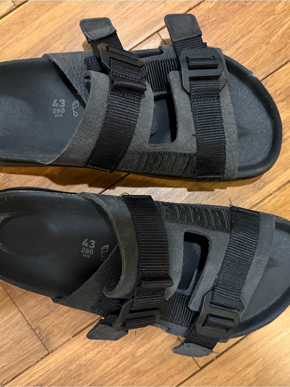 birkenstock mens tokyo 2 strap arizona style slide